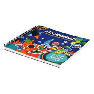 Альбом для создания стикеров, 20 листов на пружине 2