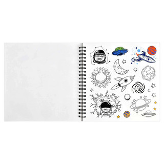 Альбом для создания стикеров, 20 листов на пружине 6