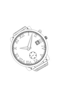 Волшебные часы и механизмы. Раскраски антистресс 12