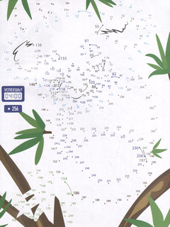 Раскраска Соедини по точкам 'Животные' 2