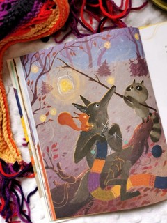 Шарф в яркую полоску 6