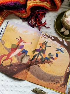 Шарф в яркую полоску 7