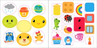 Самые первые наклейки 1 - 2  года 6