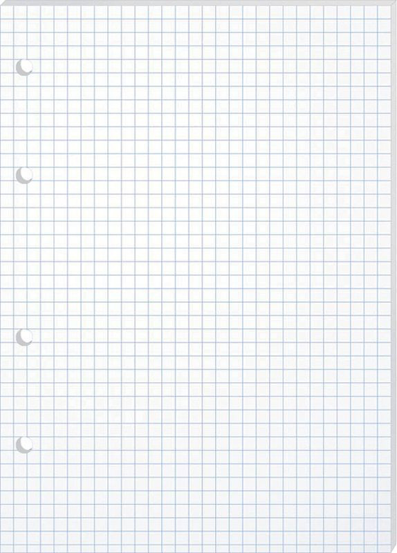 Сменный блок для тетради на кольцах формат A5 80 листов в клетку