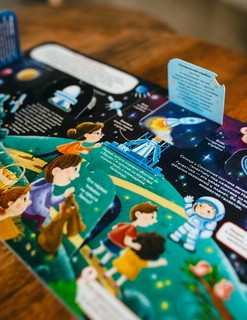 Куда улетают космические корабли. Книжка с окошками, 31 окошко 8