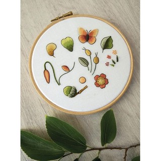 Вышиваем гладью. Поэзия природы 9