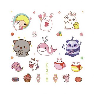 Блокнот Kawaii Vibe (розовый, авокадо) 10