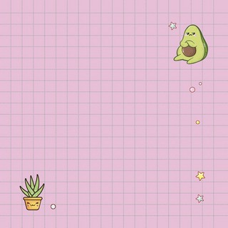 Блокнот Kawaii Vibe (розовый, авокадо) 5