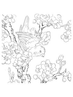 Сюжеты для акварели Китайские мотивы 3