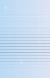 Новогодний блокнот 'Аниме' А5, синий 4