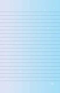 Новогодний блокнот 'Аниме' А5, синий 6