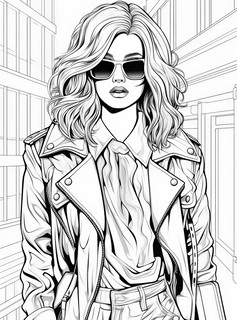 Fashion. Модная раскраска-антистресс для творчества и вдохновения 3