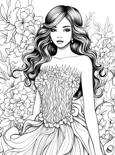 Fashion. Модная раскраска-антистресс для творчества и вдохновения 4