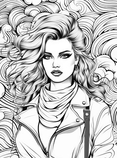 Fashion. Модная раскраска-антистресс для творчества и вдохновения 5