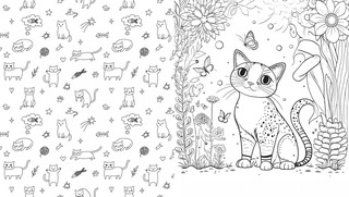 Я раскрашиваю замурчательных котят 3