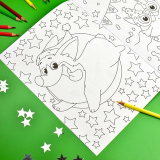 Раскраска для детей 'Новый год' 5