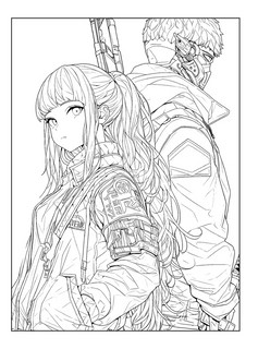 Аниме будущего. Раскрашиваем моду киберпанка в 46 иллюстрациях 3