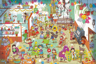 Год в детском саду. Найди и покажи 5