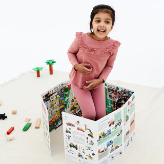 Книга-раскладушка Зигзаг: Машины и машинки 3