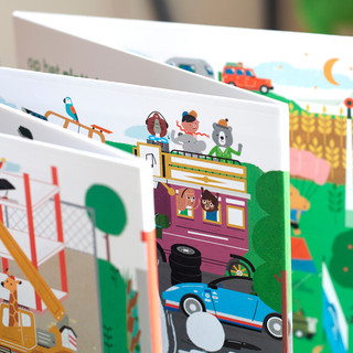 Книга-раскладушка Зигзаг: Машины и машинки 5