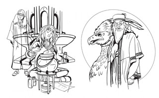 Волшебный мир Гарри Поттера. Раскраска 3