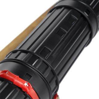 Тубус телескопический, пластмассовый, D= 9 cм, L=70-110 см, черный, на ремне 3