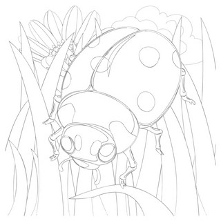 Сюжеты для акварели Юному художнику (белки) 5