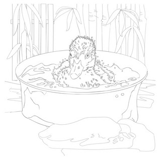 Сюжеты для акварели Юному художнику (щенок) 5