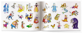 Кто живёт в сказке? IQ задачки с многоразовыми наклейками 3