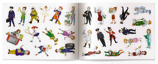 Кто кем работает? IQ задачки с многоразовыми наклейками 3