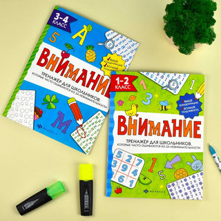 Внимание, Тренажёр для школьников, 3-4 класс 5