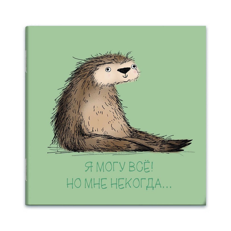 Блокнот 'Ленивец', 32 листов, клетка