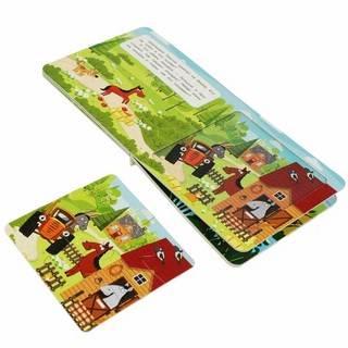 Синий Трактор. Веселая ферма. Книга-пазл 3