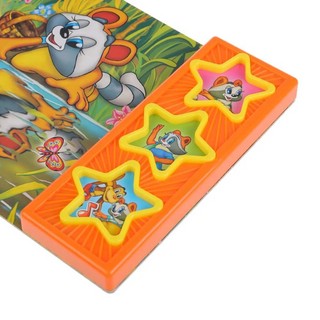 Музыкальная книга 'Крошка Енот' (3 кнопки, фразы и песенка) 2