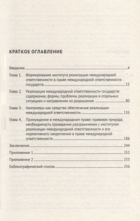 Институт реализации международной ответственности государств. Монография 3