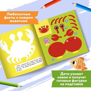 Море: объёмные аппликации и оригами 4