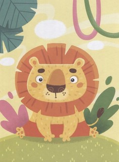 Аппликация пластилином 'Животные' 4