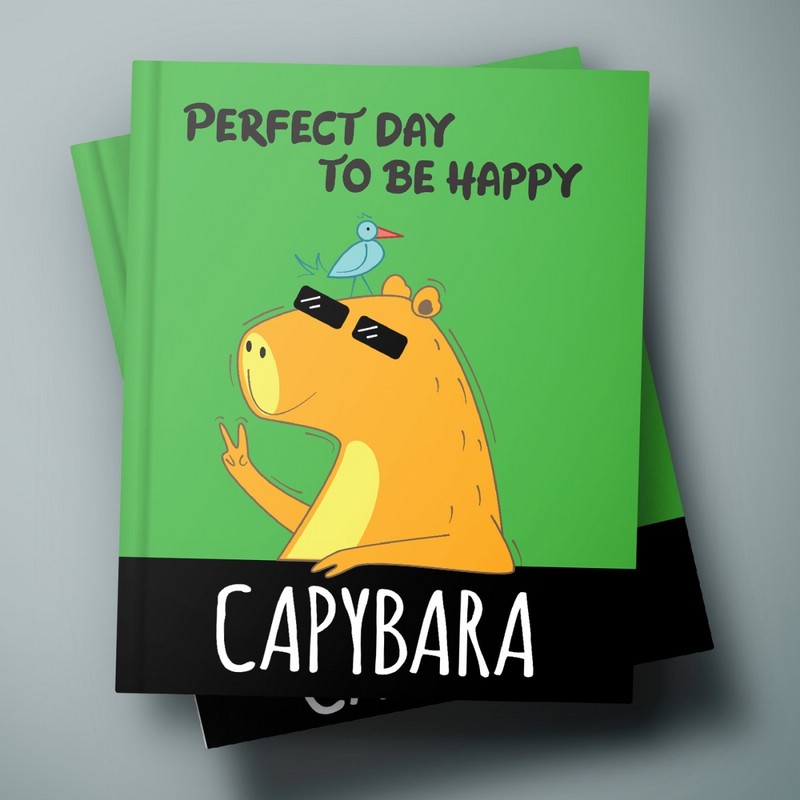 Блокнот позитивного настроения 'Happybara', артикул 64531-1
