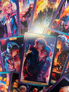 Таро Аниме Неон, 80 карт и руководство 6