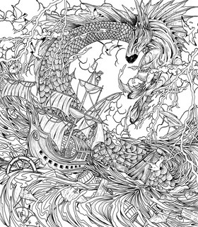 Затерянные миры. Раскраски за гранью воображения 3