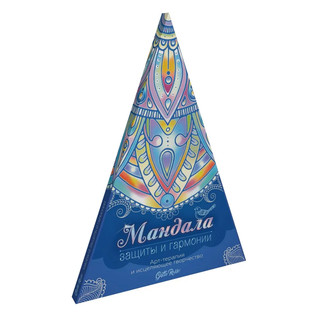 Раскраска 'Gatto Rosso. Мандала защиты и гармонии' 70 см