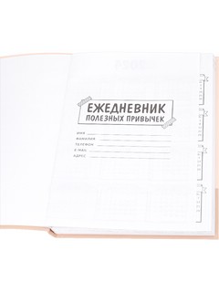 Ежедневник полезных привычек 'Милый дом', А5, 100 л, артикул 4673 2