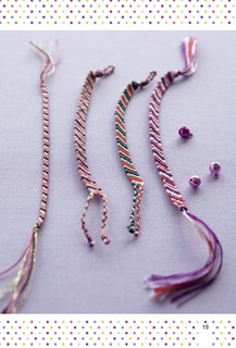 Бижутерика. Научись плести фенечки и браслетики из нитей 2