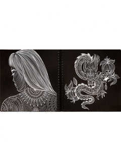 Раскраска Магия чёрного. Планета женщин 3