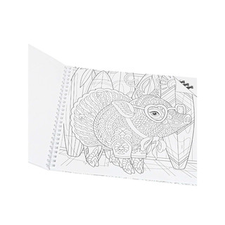 Раскраска Найди кота, Живой мир 6