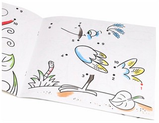 Раскраска 'Рисуем по точкам. Счет от 0 до 10' 4