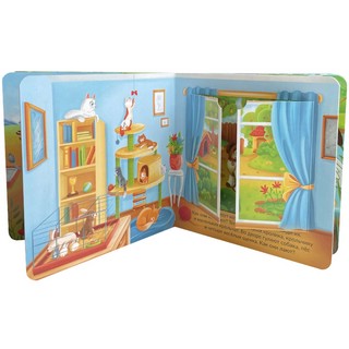 Мамы и малыши. Книжка BimBiMon с окошками 3