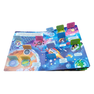 Космос. Книжка для малышей с окошками BimBiMon 5