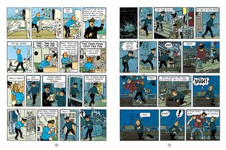 Приключения Тинтина. Тинтин в стране черного золота: приключенческий комикс 3