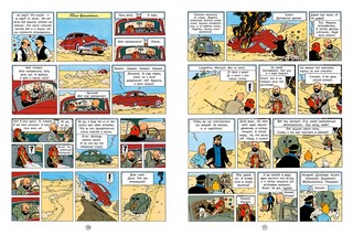 Приключения Тинтина. Тинтин в стране черного золота: приключенческий комикс 4